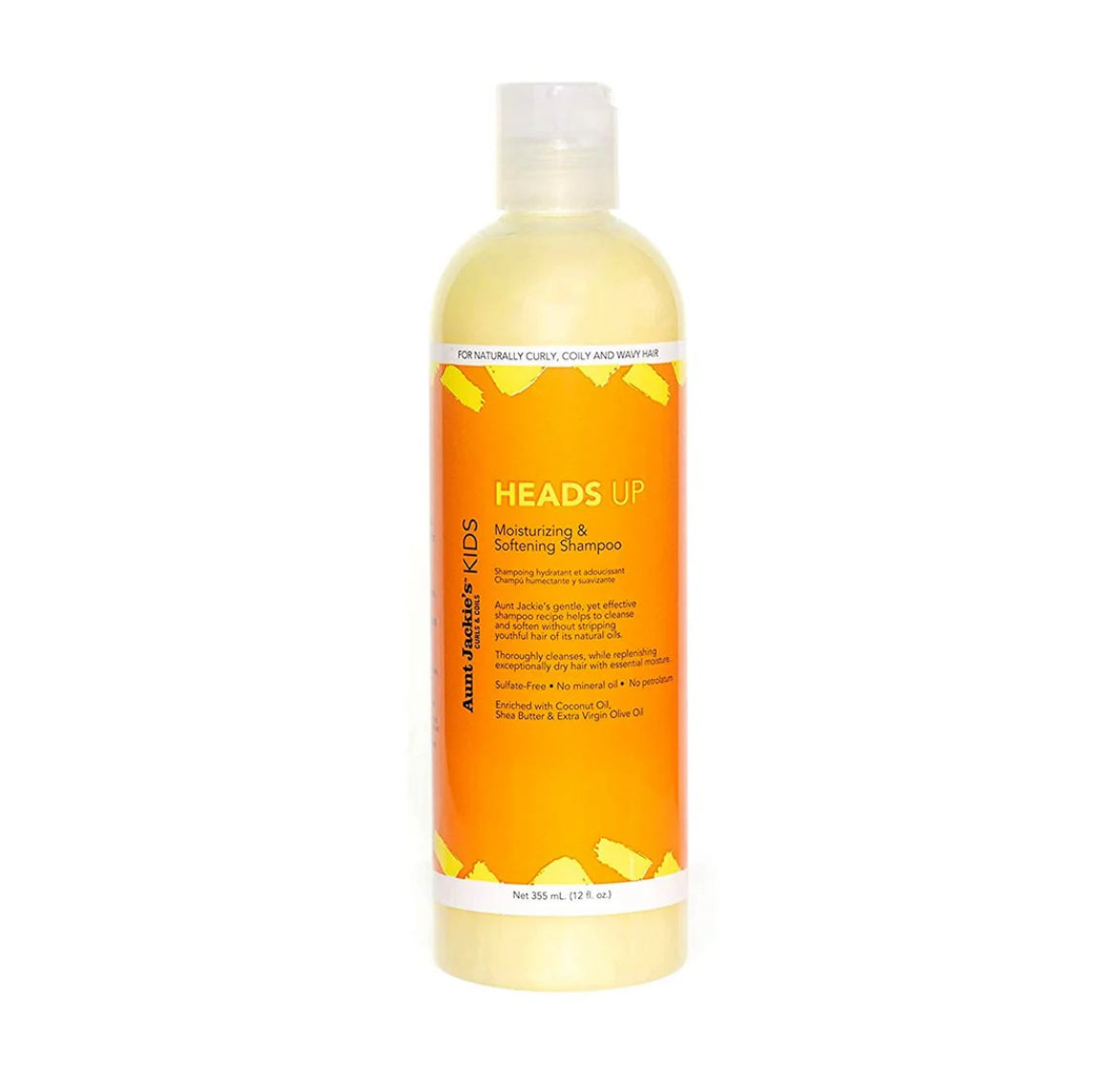 AUNT JACKIE'S Kids Heads Up Moisturizing & Softening Shampoo (12oz)