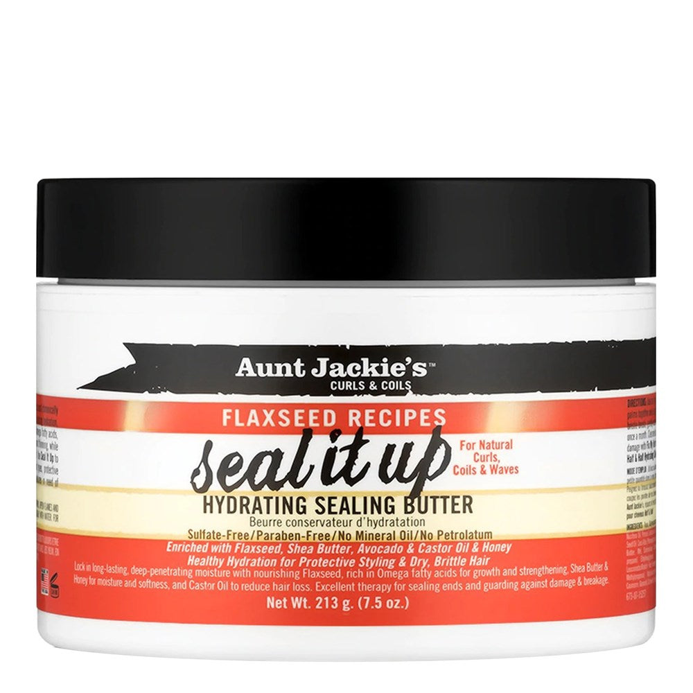 AUNT JACKIE'S Seal It Up-Hydrating Sealing Butter (7.5oz)