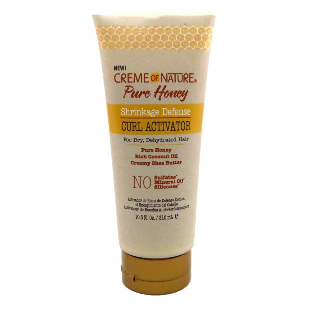 CREME OF NATURE Pure Honey Shrinkage Defense Curl Activator (10.5oz)