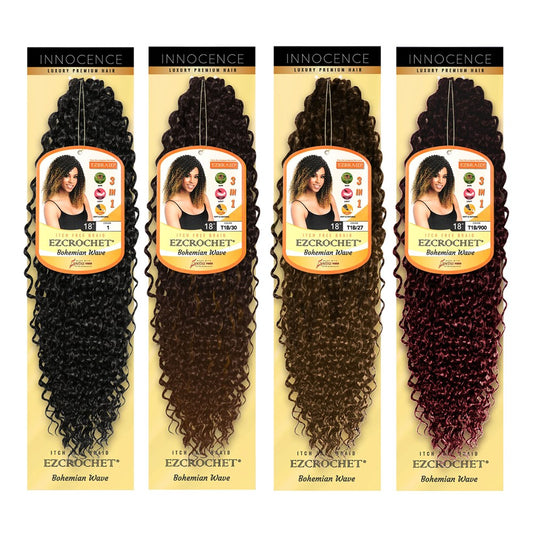 EZBRAID Ezcrochet Bohemian Wave 18 INCHES