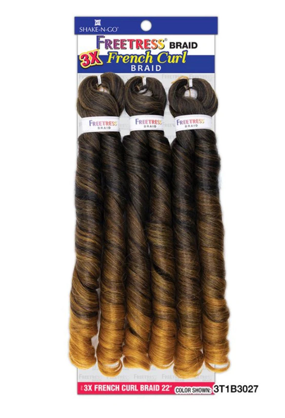 Freetress Braid - 3X FRENCH CURL 22"