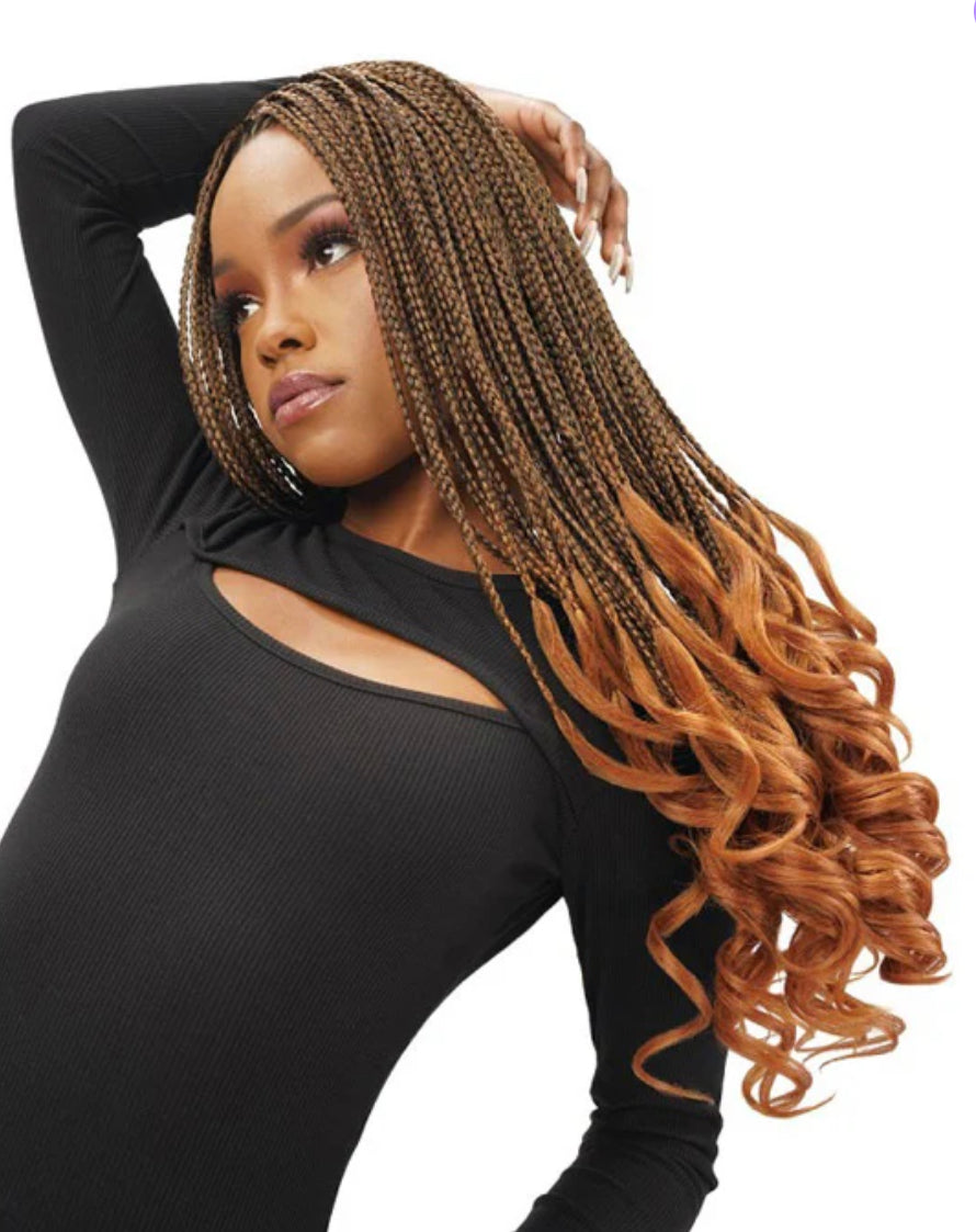 Zury Sis Crochet Braids 100% HAND MADE - FRENCH CURL BRAID 6X