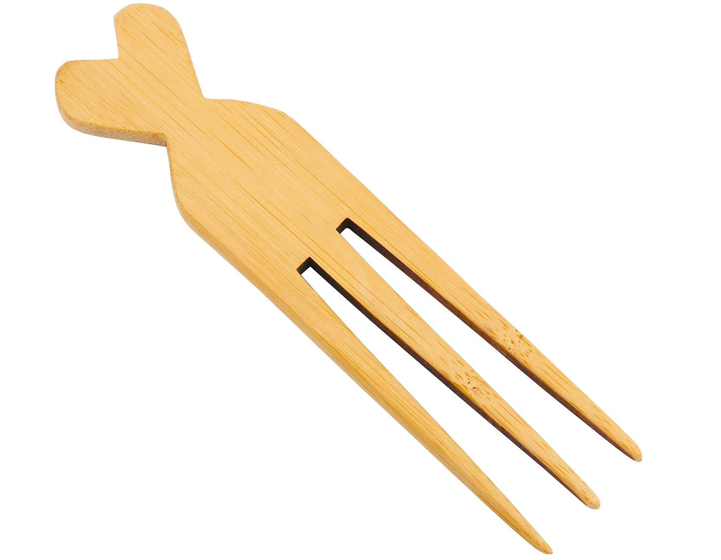 Afro Partition Wooden Comb