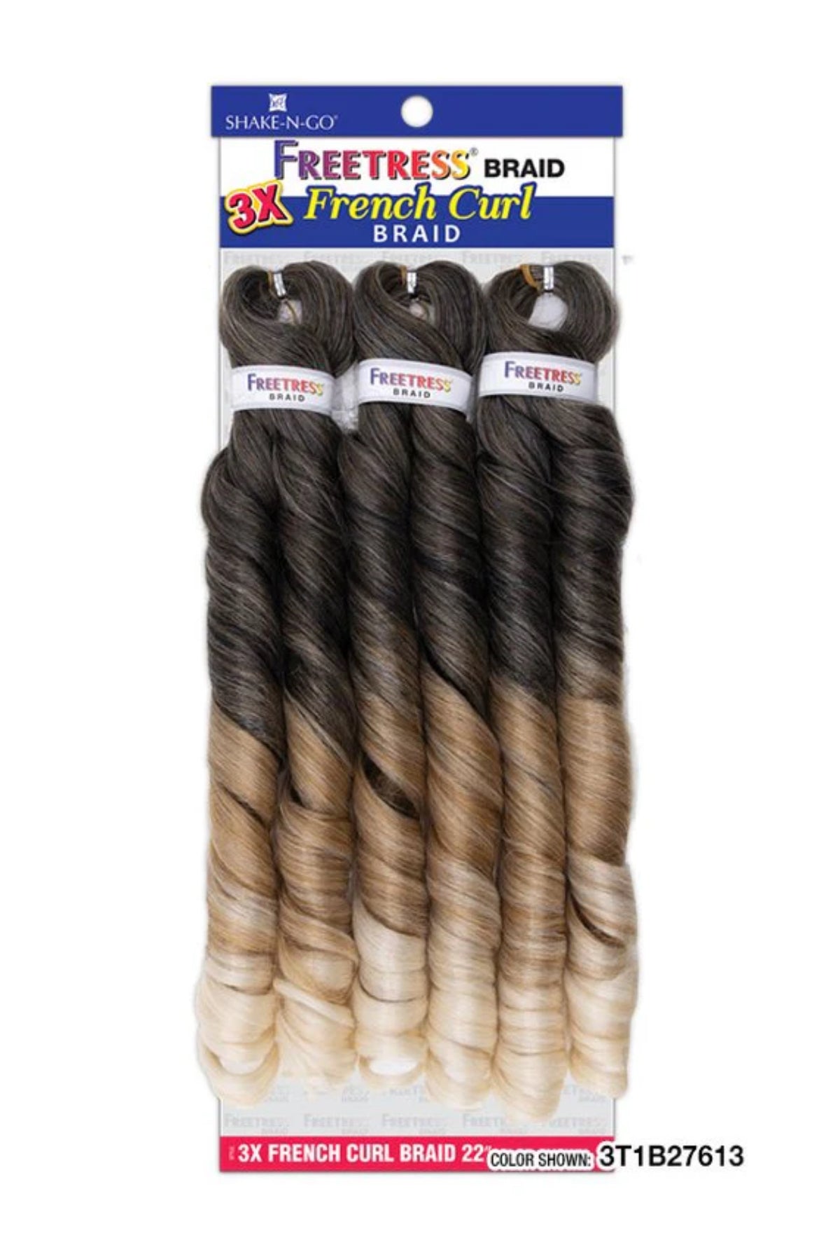 Freetress Braid - 3X FRENCH CURL 22"