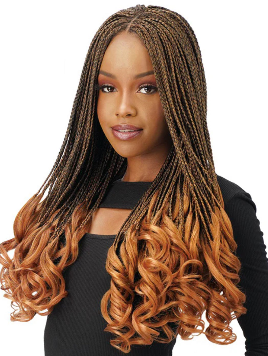 Zury Sis Crochet Braids 100% HAND MADE - FRENCH CURL BRAID 6X
