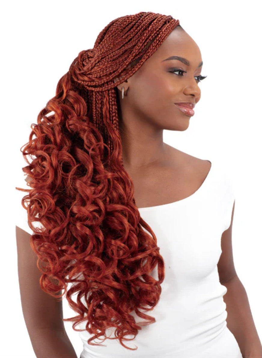 Freetress Pre-Stretched Braid - 4X FRENCH CURL BRAID 18"