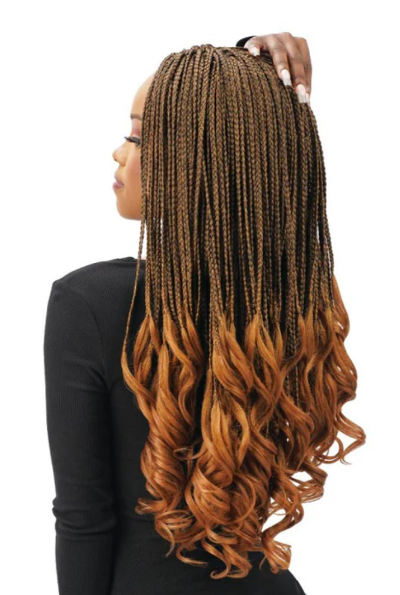 Zury Sis Crochet Braids 100% HAND MADE - FRENCH CURL BRAID 6X