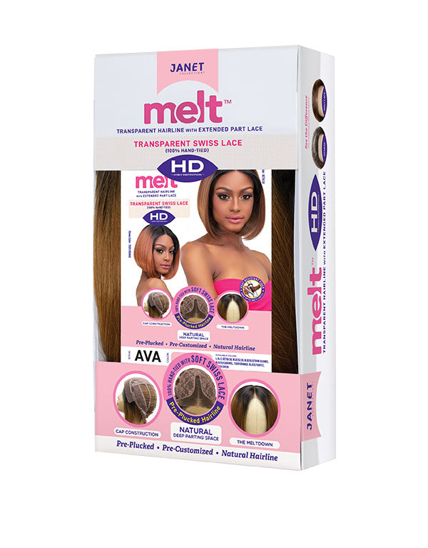 JANET COLLECTION MELT HD PART LACE WIG- AVA