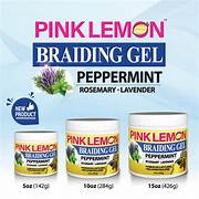 Bellatique Pink Lemon Braiding Gel -Peppermint (5 oz)