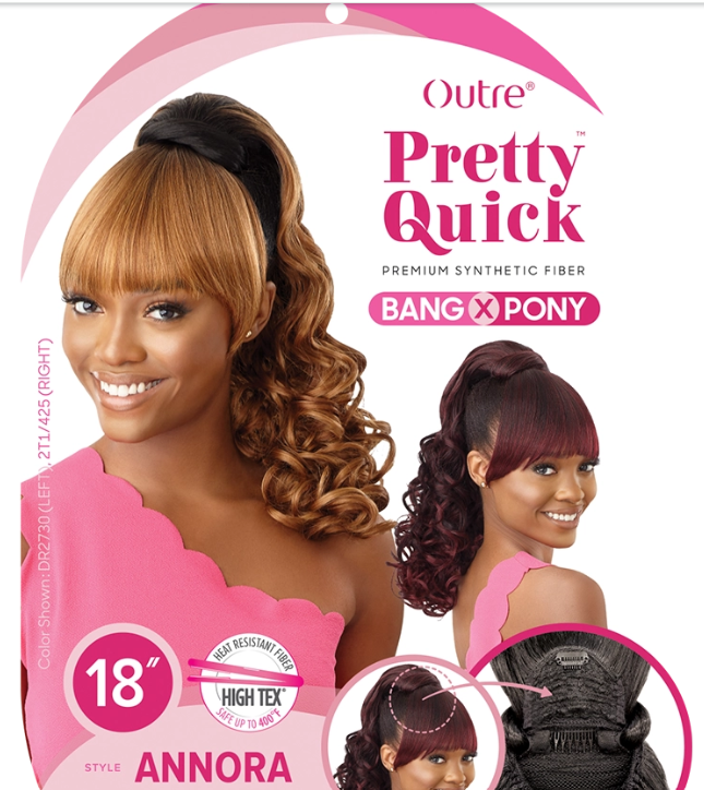 Outre Quick Bang & Ponytail ANNORA