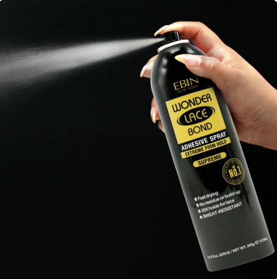 EBIN Wonder Lace Bond Adhesive Spray - Extreme Firm Hold - Supreme