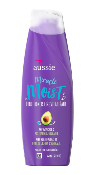 Aussie Paraben-Free Miracle Moist Conditioner w/ Avocado & Jojoba Oil For Dry Hair
