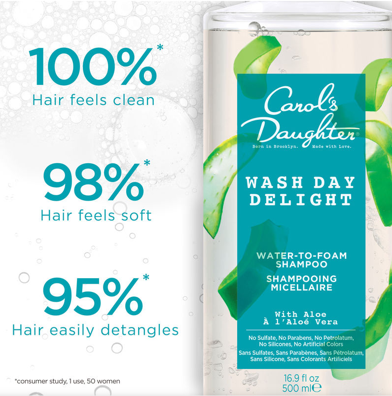 Carol's Daughter-Wash Day Delight Aloe Micellar Water Sulfate Free Moisturizing Daily Shampoo