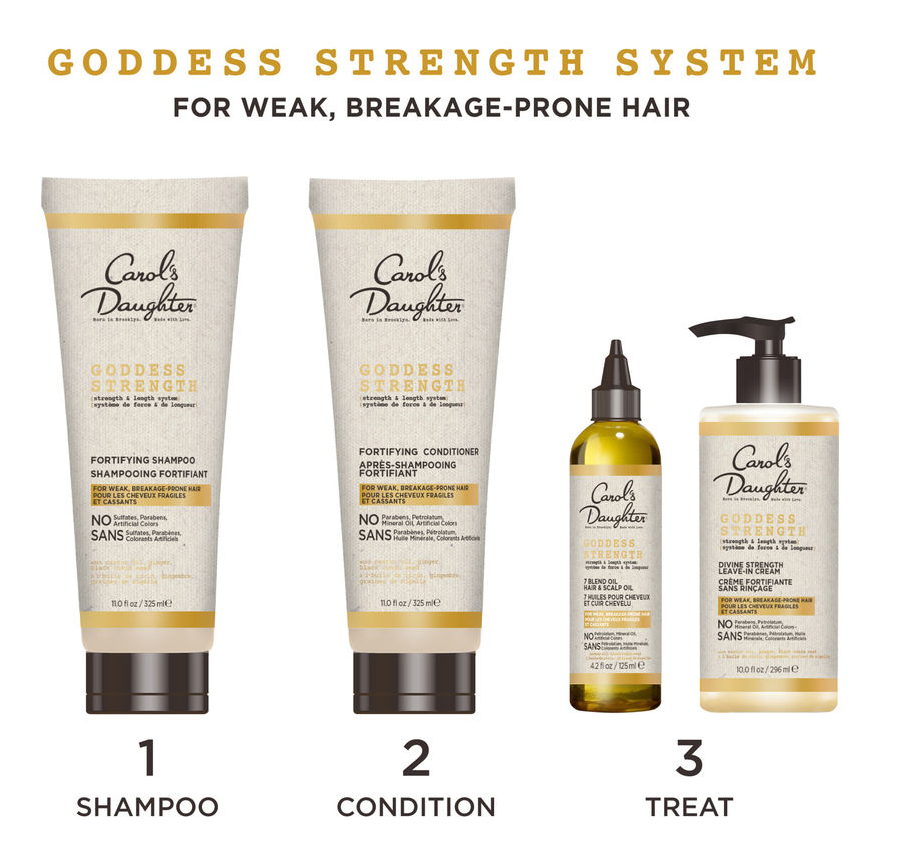 Carol's Daughter- Goddess Strength Divine Strength Leave In Conditioner for Weak, Breakage Prone Hair