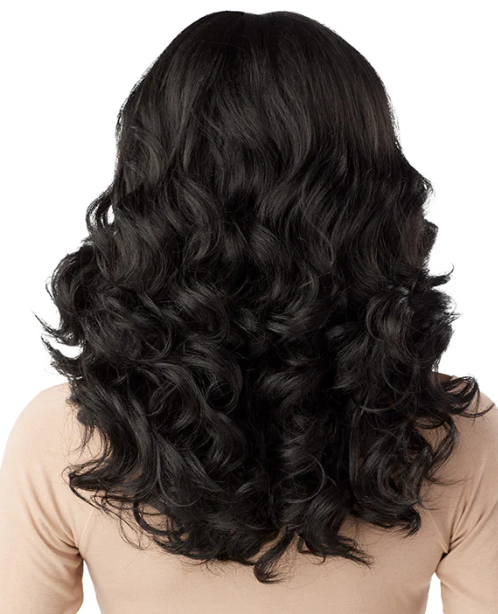 Sensationnel Curls Kinks Glueless Synthetic 13x6 HD Lace Front Wig - 13x6 KINKY BODY WAVE 18"