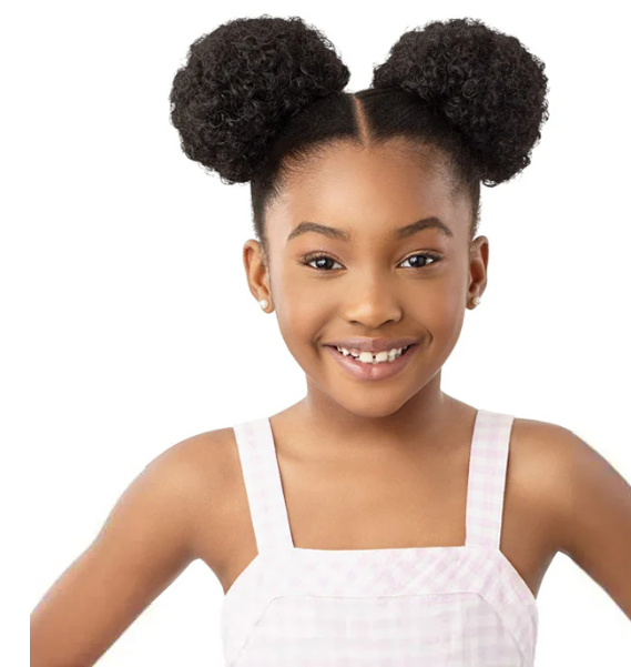Outre Lil Looks Synthetic Drawstring Ponytail - MINI DUO PUFFS