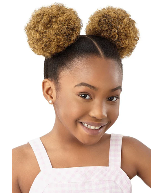 Outre Lil Looks Synthetic Drawstring Ponytail - MINI DUO PUFFS