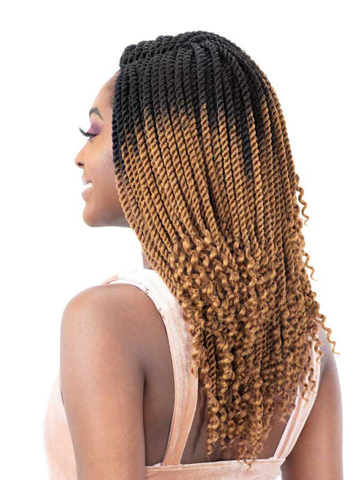 Freetress Pre Looped Crochet Braid - GORGEOUS TWIST 12"