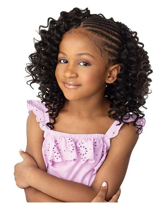 Sensationnel Lulu Mini Kids 2X Crochet Braid - DEEP WAVE 10