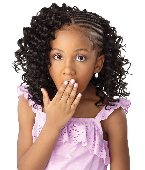 Sensationnel Lulu Mini Kids 2X Crochet Braid - DEEP WAVE 10