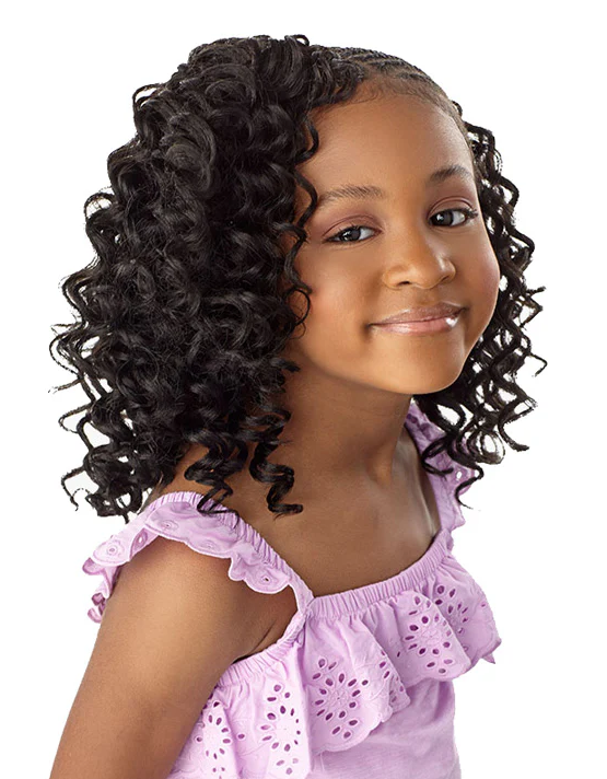 Sensationnel Lulu Mini Kids 2X Crochet Braid - DEEP WAVE 10