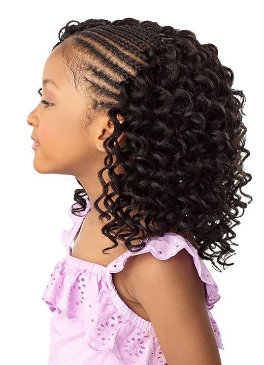 Sensationnel Lulu Mini Kids 2X Crochet Braid - DEEP WAVE 10