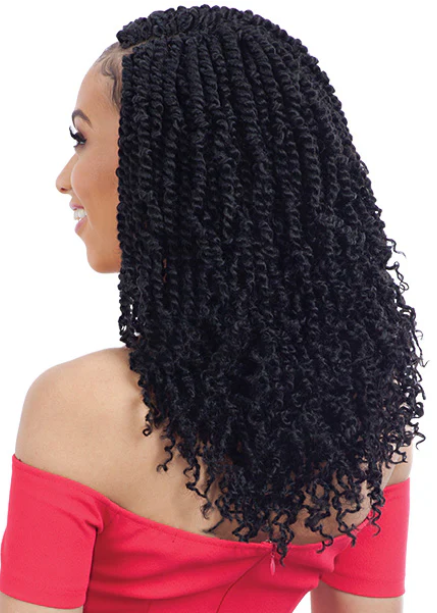 Freetress Synthetic Pre Looped Crochet Braid - 2X SPRING TWIST 12"