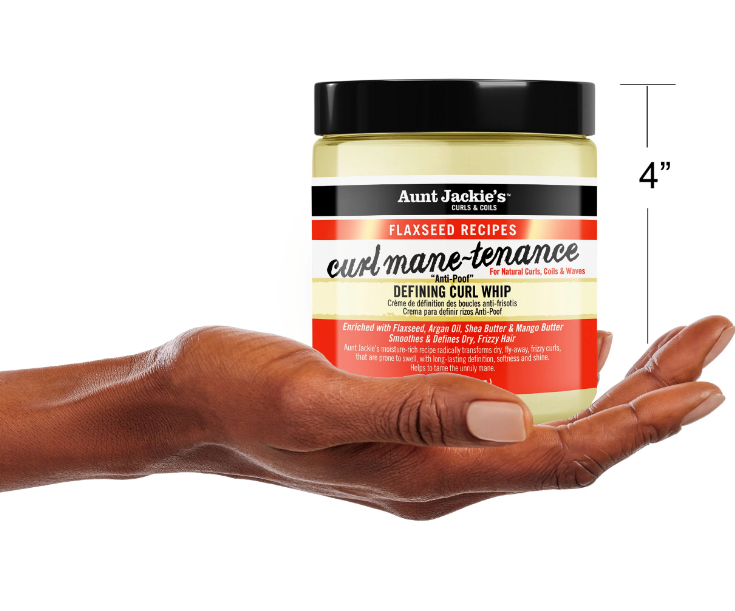 AUNT JACKIE'S Flaxseed Curl Manetenance Defining Curl Whip (15oz)