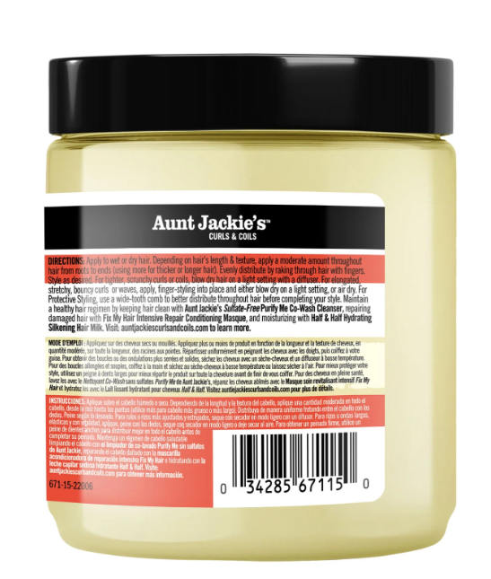 AUNT JACKIE'S Flaxseed Curl Manetenance Defining Curl Whip (15oz)