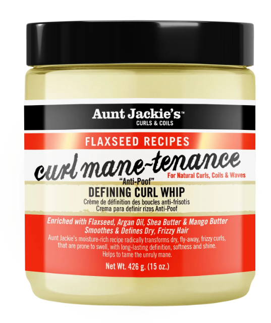 AUNT JACKIE'S Flaxseed Curl Manetenance Defining Curl Whip (15oz)