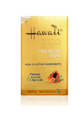 Hawaii Gold Premium Soap With Algan Oil -Triple Whitening