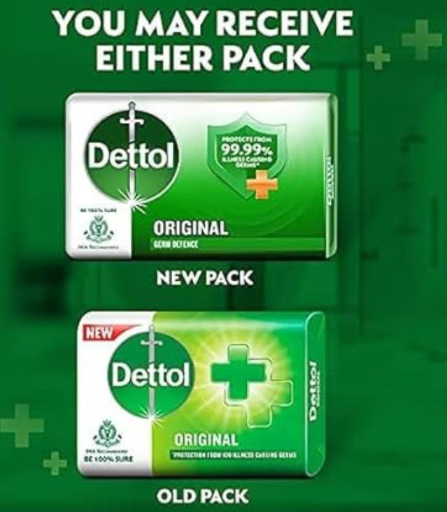 Dettol germ defense soap (110g)