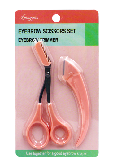 Magic Gold Eyebrow Scissors Set