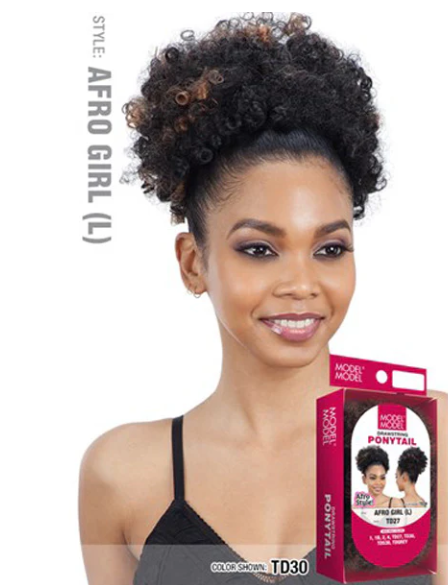 Model Model Drawstring Ponytail - AFRO GIRL (L)