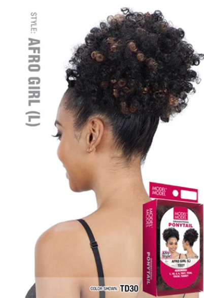 Model Model Drawstring Ponytail - AFRO GIRL (L)