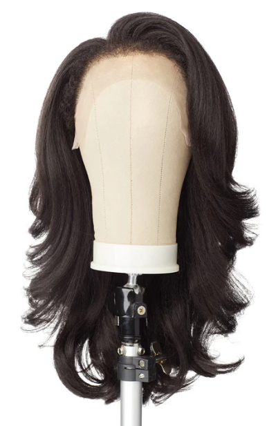 Sensationnel Curls Kinks Glueless HD 13x6 Lace Front Wig - 13x6 KINKY BLOW OUT 20" - Kinky Edges