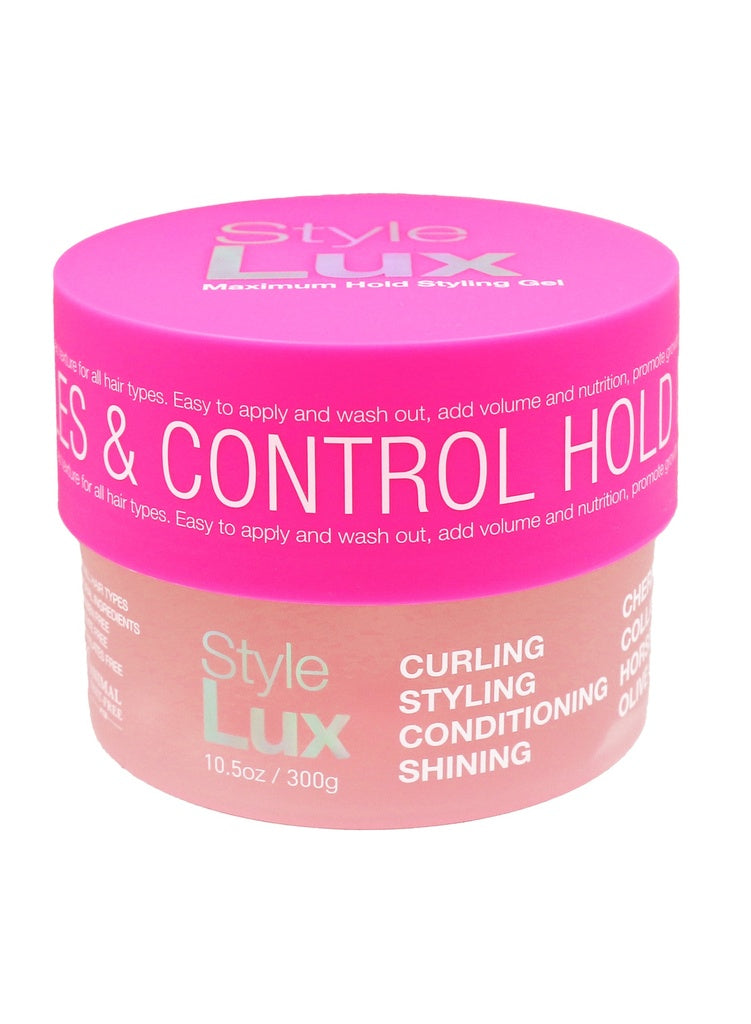 Style Lux Maximum Hold Styling Gel -Cherry (10.5 oz)