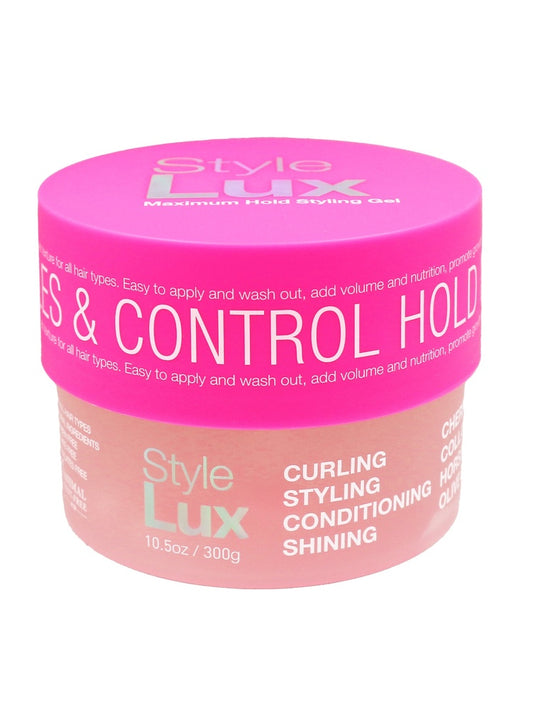 Style Lux Maximum Hold Styling Gel -Cherry (10.5 oz)
