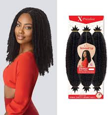 X-PRESSION TWISTED UP SPRINGY AFRO TWIST 16"