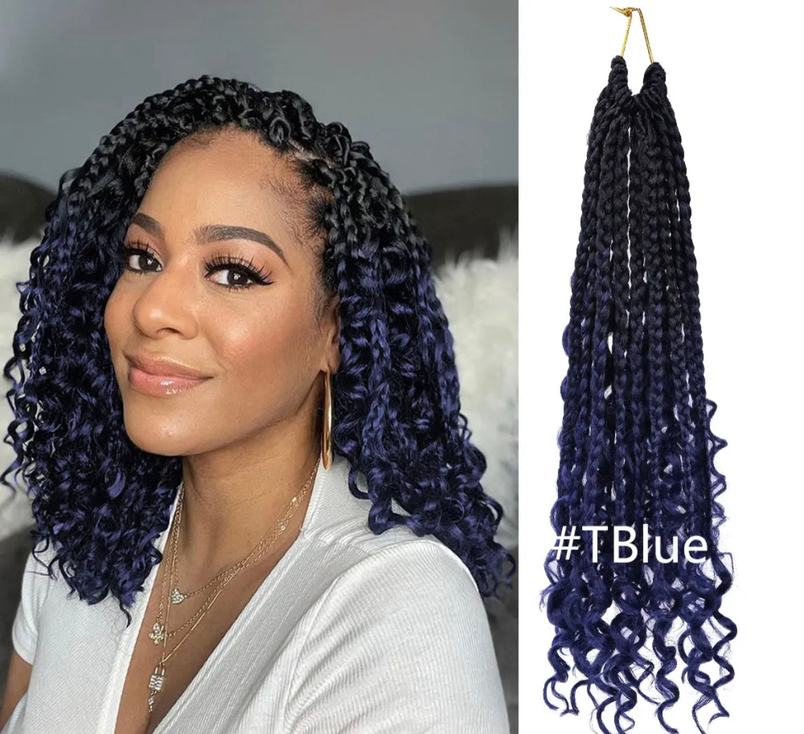 BOHO Box Braids Crochet