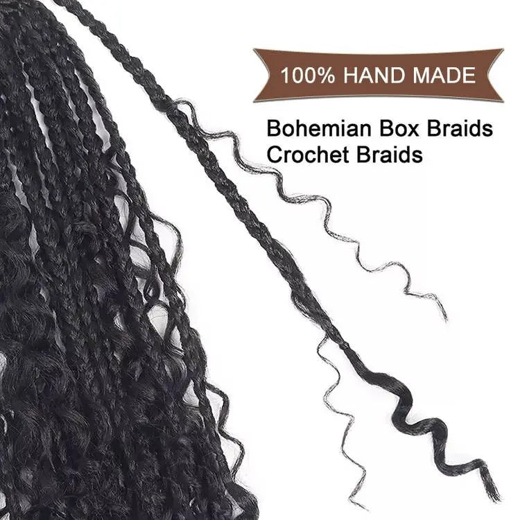 BOHO Box Braids Crochet