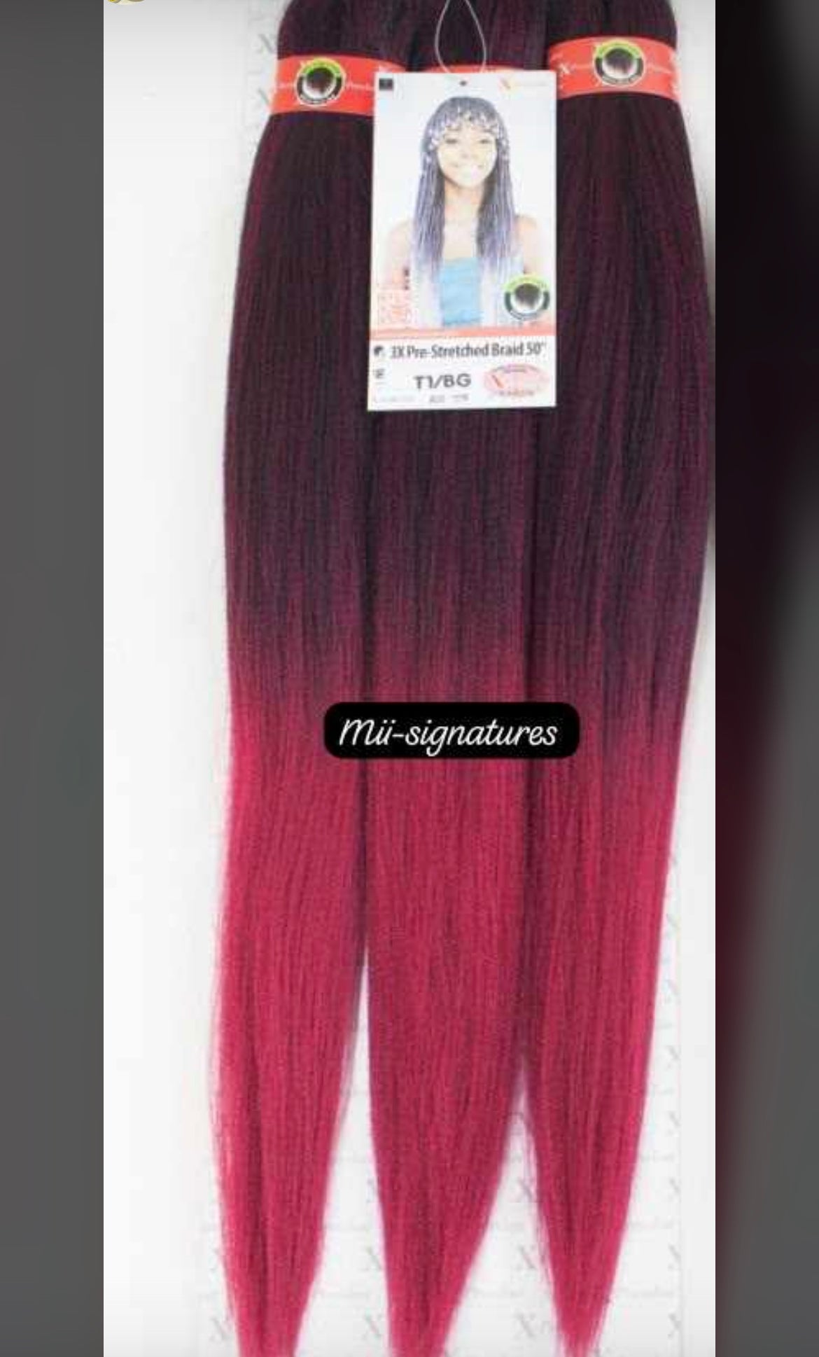 X-PRESSION 3X Pre-Stretched Braid 50"