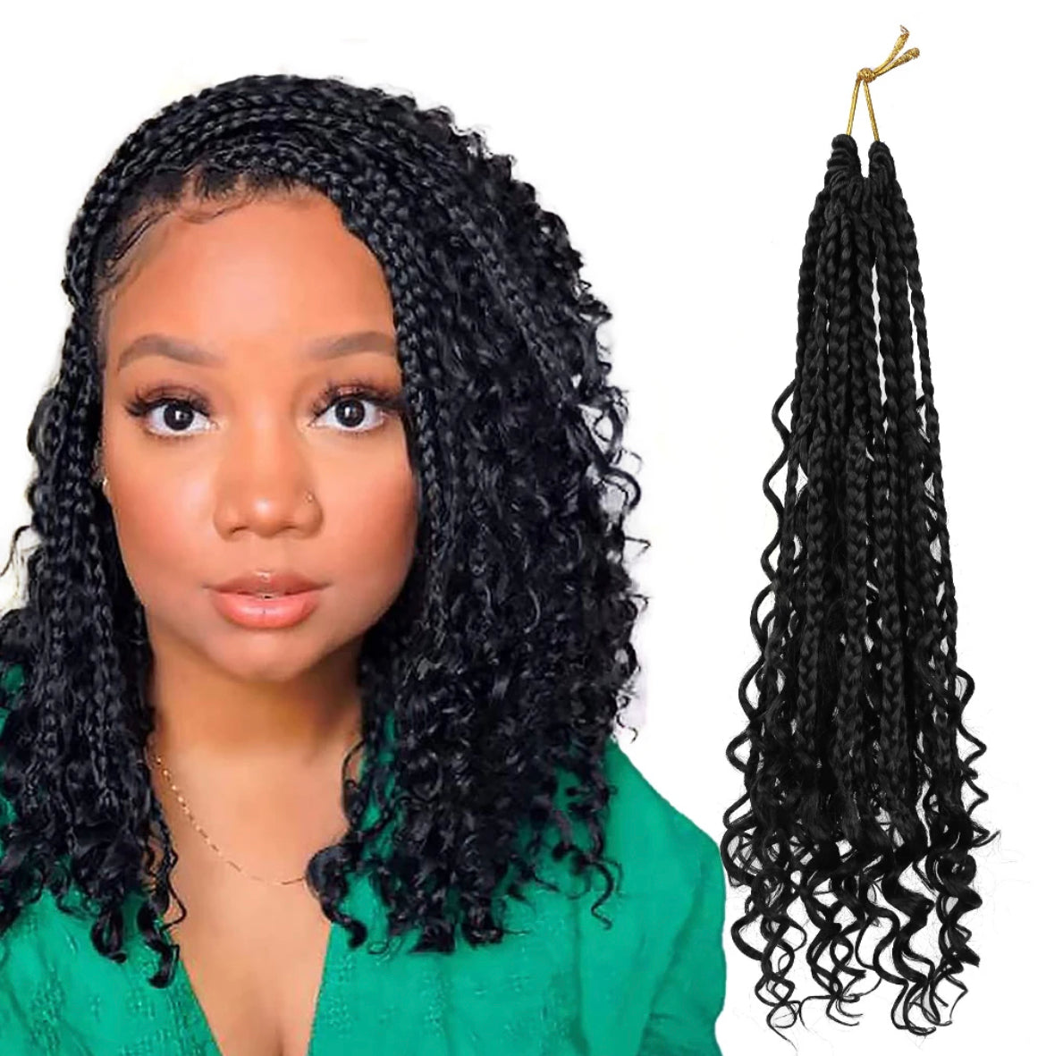 BOHO Box Braids Crochet