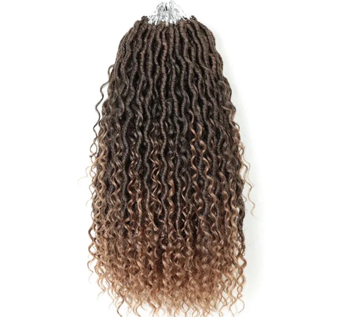 RIVERS LOCS CROCHET-18 inches