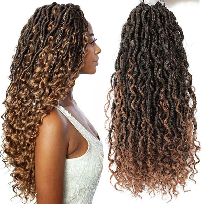 RIVERS LOCS CROCHET-18 inches