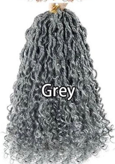RIVERS LOCS CROCHET-18 inches