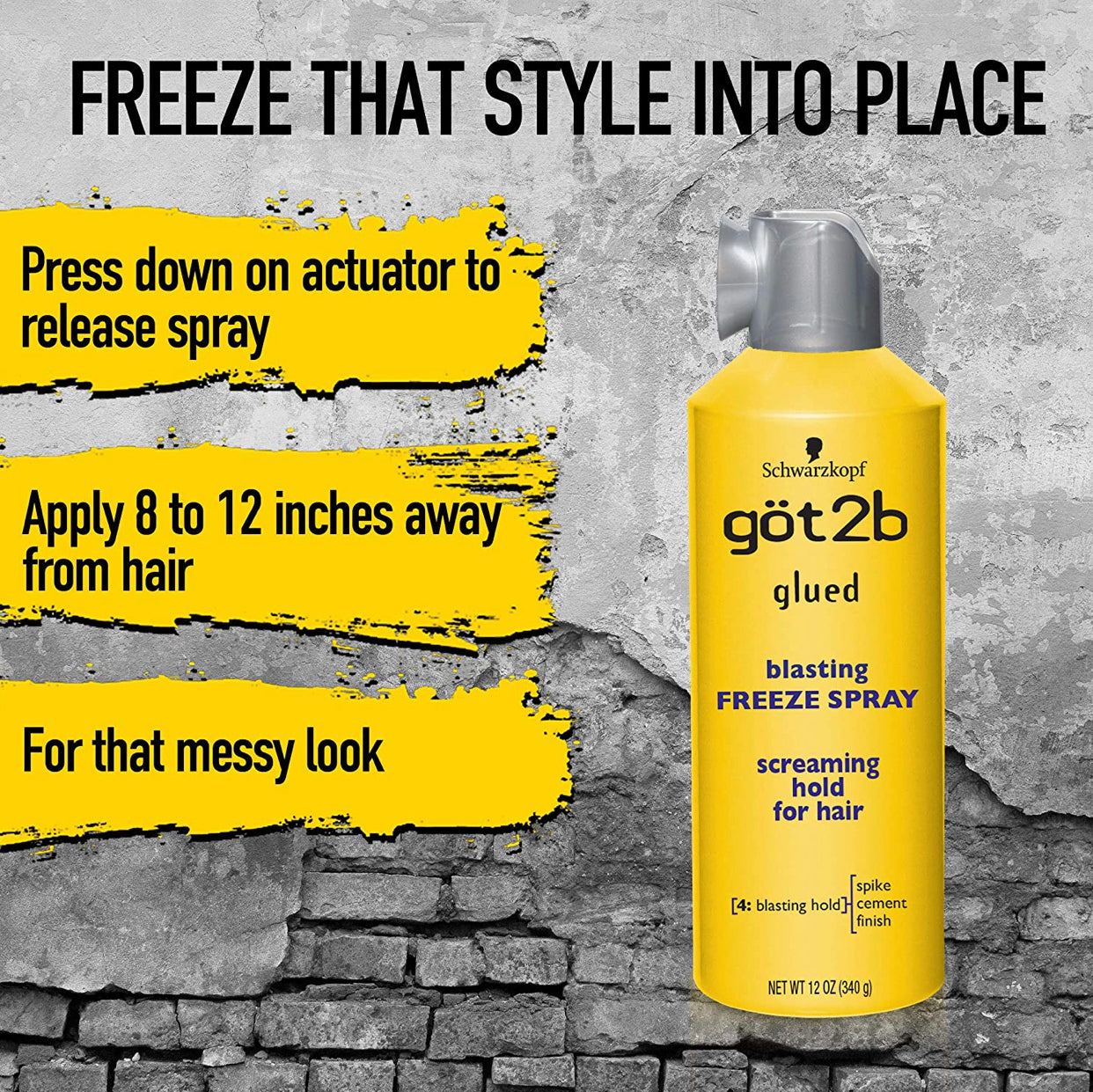 got2b Glued Blasting Freeze Spray
