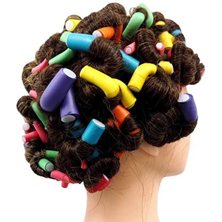 FLEXIBLE HAIR CURLERS