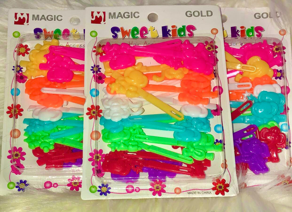 SWEET KIDS-Elephant Multicolor Hair clip