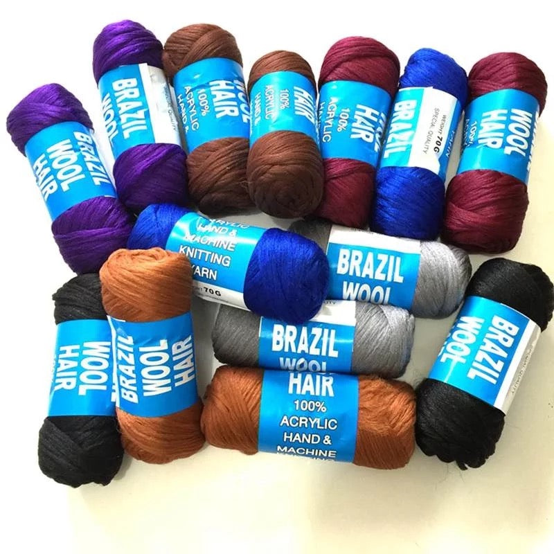 BRAZILLIAN HAIR WOOL